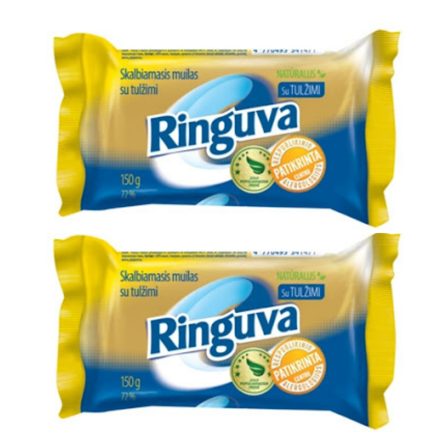 2 Laundry soap RINGUVA with Bile, 150g