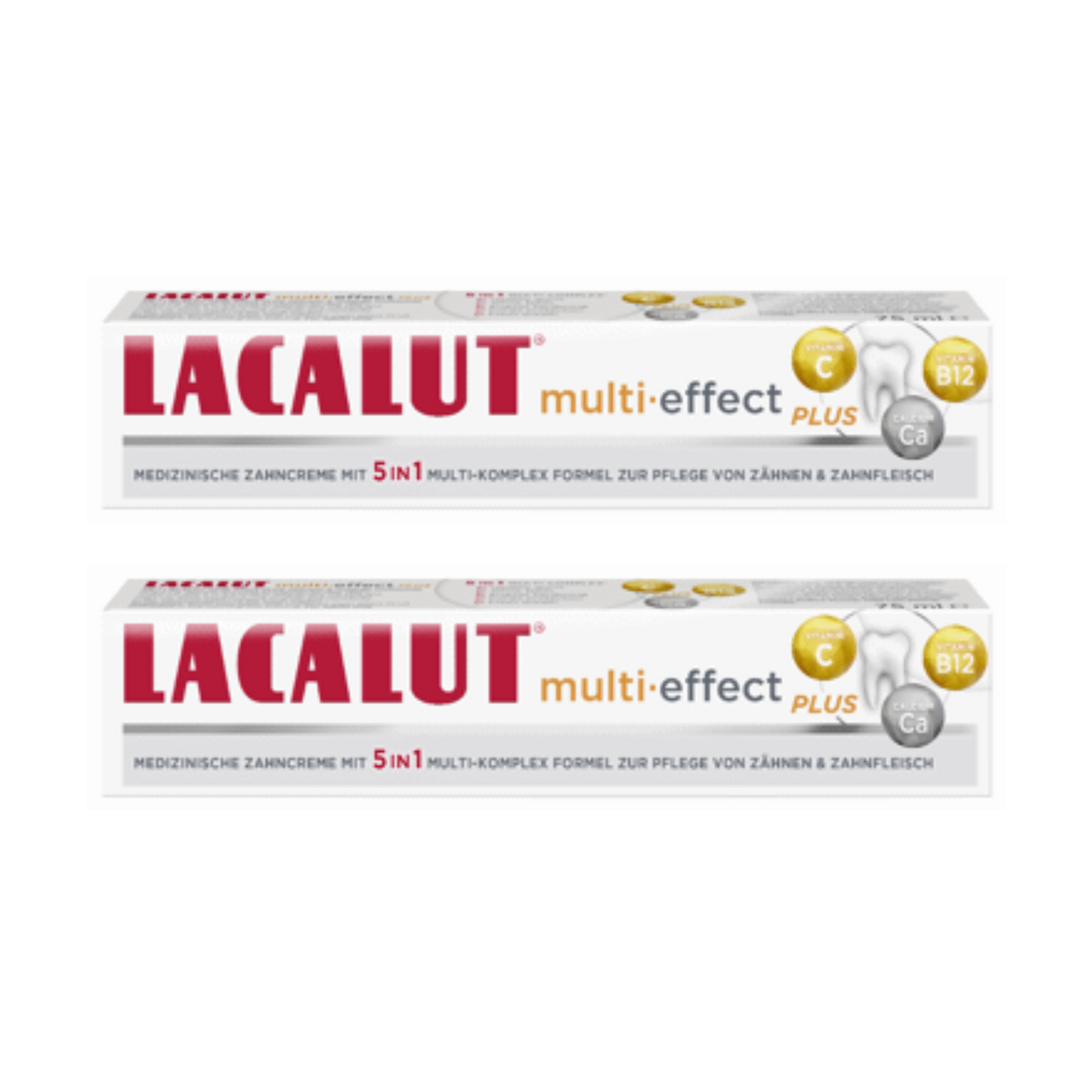 2 LACALUT MULTI-EFFECT PLUS 5in1, 75 ml