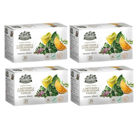 4 Fruit Tea with Mint and Citrus Fruits Žolynėlis