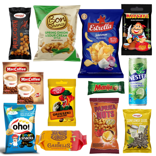 Lithuanian Snack Box 12pcs