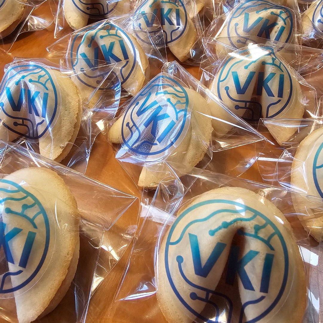 1000 Custom Logo Personalised Message Fortune Cookies