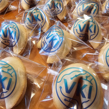 1000 Custom Logo Personalised Message Fortune Cookies
