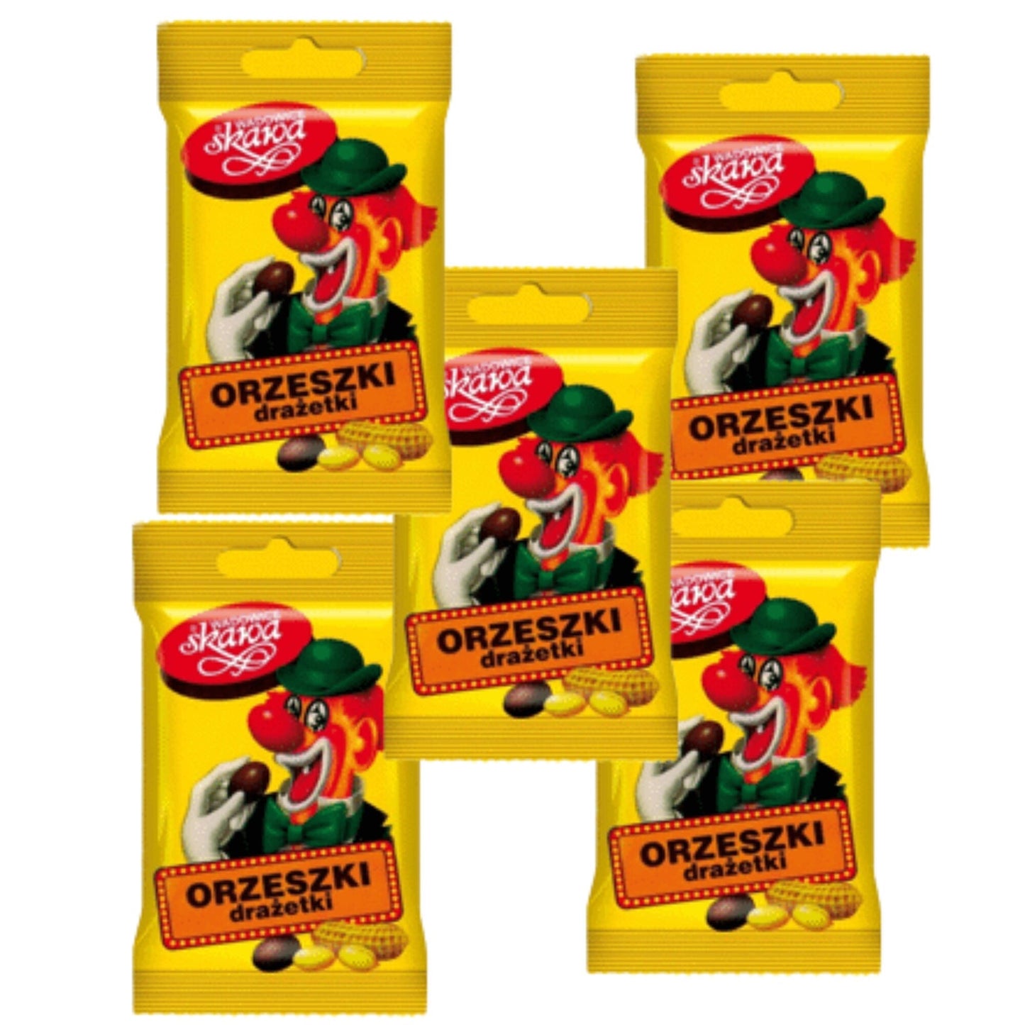 5 Chocolate Covered Peanuts Dragee, 70g